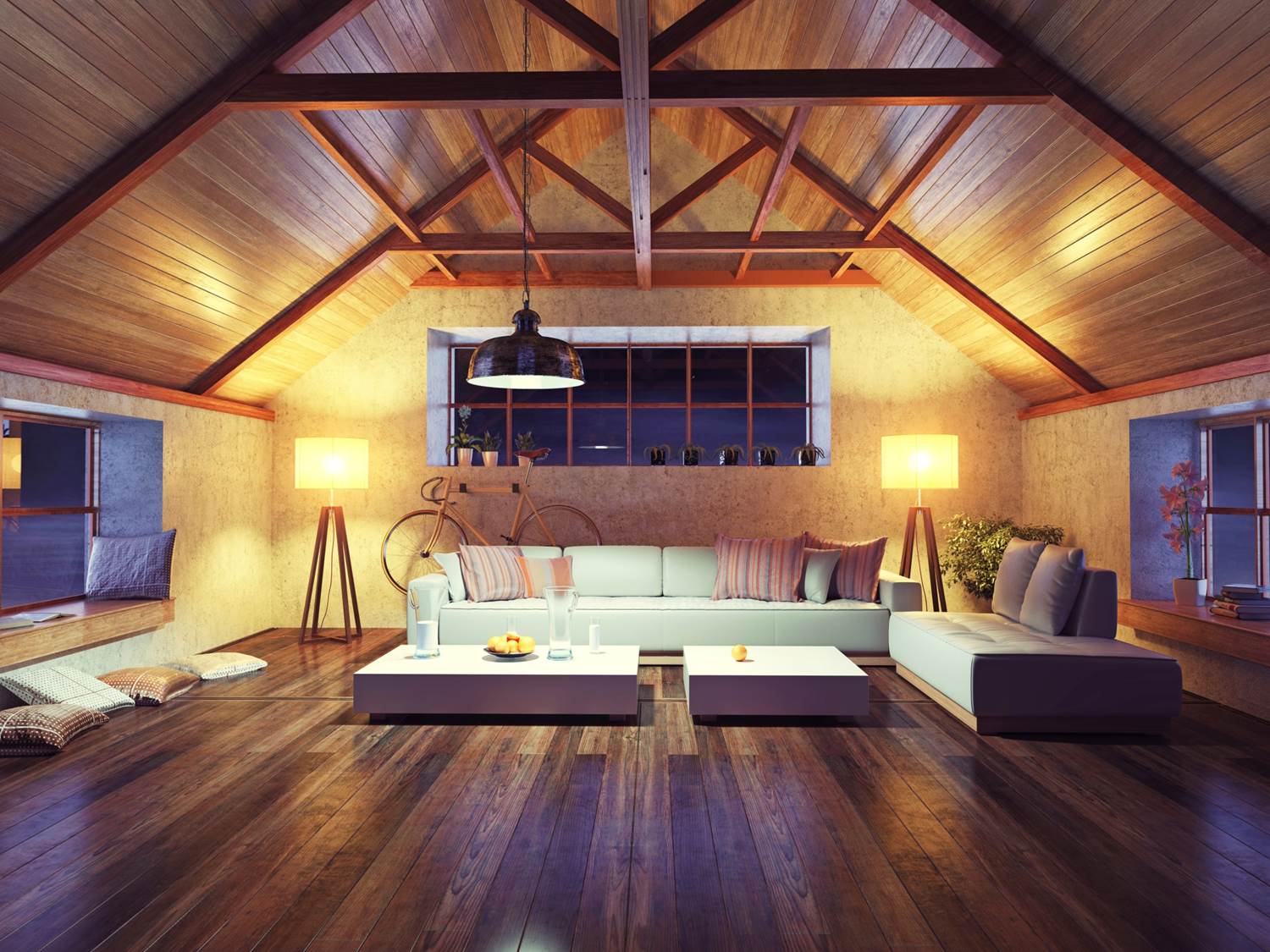 Modern House Night Loft